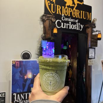 Perkatory Coffee Roasters - iced matcha latte - Coffee Roasteries Near Me - Southington, Connecticut