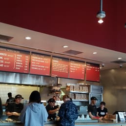 Chipotle of Clinton. My position in line after 15 minutes of inching forward.