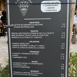 Le Vieux Tonneau - Great menu
