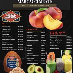 Marcacci Meats - Specials this week. 8/23-8/28