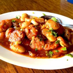 Marx Cafe - Stewed Beans Loukaniko