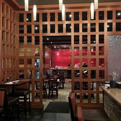 Feng Asian Bistro & Hibachi - View from bar to Hibachi lounge.