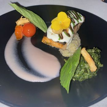 Quiessence - Third Course Salmon - New American Near Me - Phoenix, Arizona
