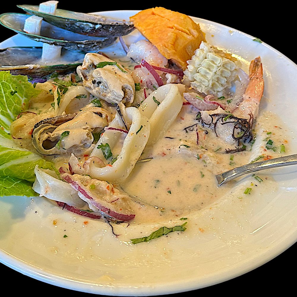 Mixed fish & seafood ceviche Mixed fish & seafood ceviche