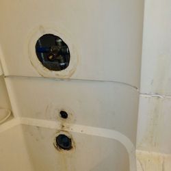 Rodman Realty - After they took apart the shower they still couldn't find the problem but I did