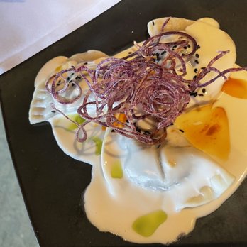 Hukilau Lanai - Sweet Potato Ravioli - Seafood Near Me - Kapaa, Hawaii