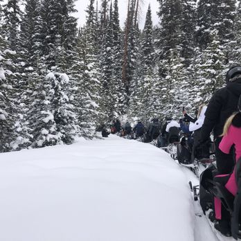 Vail Backcountry Tours - On the trail, stopped for photos - Tours Near Me - Vail, Colorado