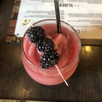 Brick & Bourbon - Blackberry Wine Slushie - New American Near Me - Maple Grove, Minnesota Brick & Bourbon - Blackberry Wine Slushie - New American Near Me - Maple Grove, Minnesota