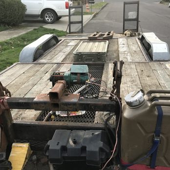 W&S Towing - Trailer that jeep was on - Towing Near Me