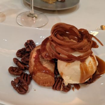 Fearing's Restaurant - Pecan Pie with Ice Cream - New American Near Me - Dallas, Texas Fearing's Restaurant - Pecan Pie with Ice Cream - New American Near Me - Dallas, Texas