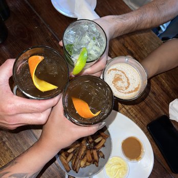 Nue - Old Fashion / Espresso Martini - Tapas/Small Plates Near Me - Seattle, Washington Nue - Old Fashion / Espresso Martini - Tapas/Small Plates Near Me - Seattle, Washington