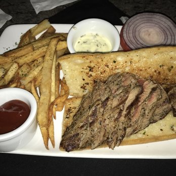 Ruth's Chris Steak House - happy hour steak sandwich and fries - Steakhouses Near Me - Pasadena, California