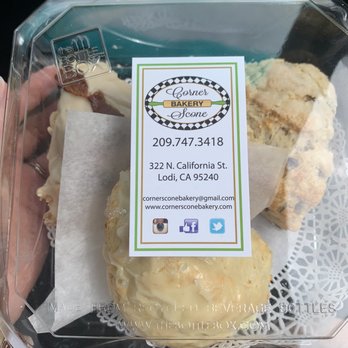 Corner Scone Bakery - To go - Bakeries Near Me - Lodi, California