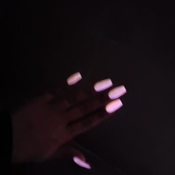Nails by Lidia - Glow in the dark polish - Nail Technicians Near Me - Poinciana, Florida