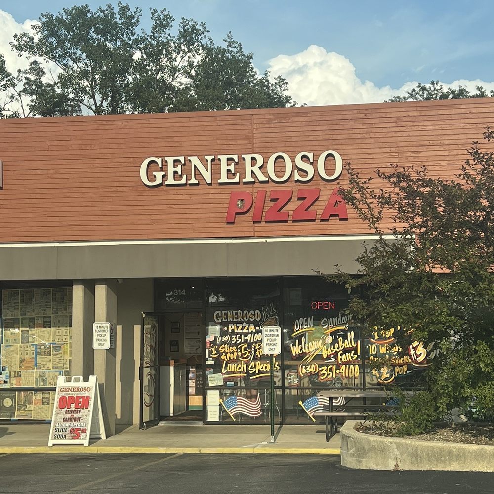 Generoso Pizza - the front of the restaurant - Pizza Near Me - Glendale Heights, Illinois