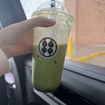 Warabimochi Kamakura - Matcha latte with warabimochi (half drank) - Desserts Near Me - Arcadia, California Warabimochi Kamakura - Matcha latte with warabimochi (half drank) - Desserts Near Me - Arcadia, California