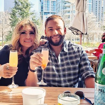 Yardbird - This was BEFORE we found out how much those @#%& mimosas were - Southern Near Me - Dallas, Texas