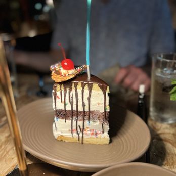 Filthy Animal - Birthday ice cream cake - Cocktail Bars Near Me - Tempe, Arizona
