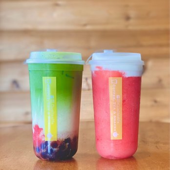 QualiTea - Matcha Blossom, Cheesy Tropical Bliss: strawberry (06/2023) - Bubble Tea Near Me - San Francisco, California QualiTea - Matcha Blossom, Cheesy Tropical Bliss: strawberry (06/2023) - Bubble Tea Near Me - San Francisco, California