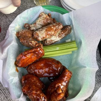 Gator Jakes Bar & Grill - Parmesan garlic wings and Asian zing wings - Bars Near Me - Sterling Heights, Michigan