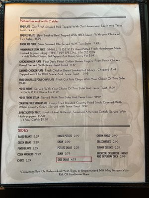 Menu photo 3 Burnt Knuckles Grill Arab, AL