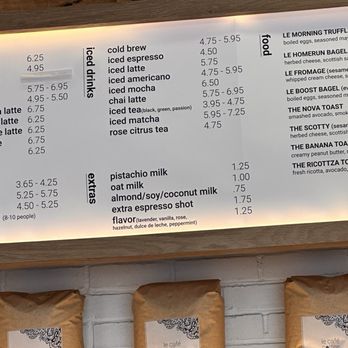 Le Café Coffee - Menu - Sandwiches Near Me - New York, New York Le Café Coffee - Menu - Sandwiches Near Me - New York, New York