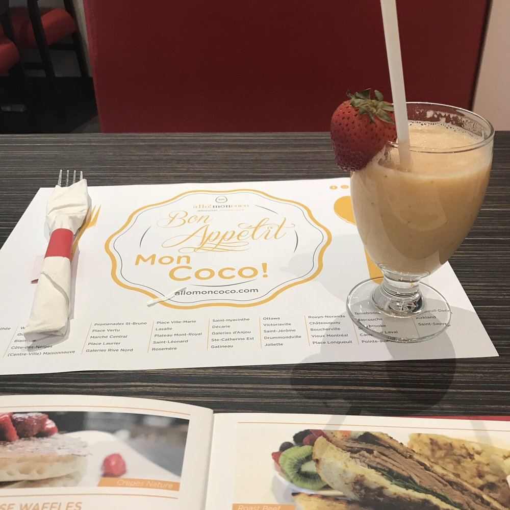 Delicious fresh made juice