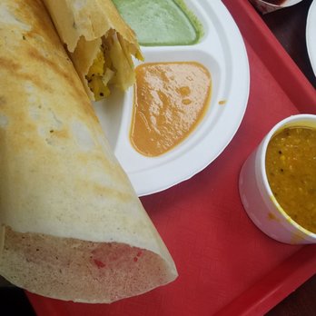 India Sweets & Groceries - Masala dosa (sauces are veggie) - International Grocery Near Me - Torrance, California India Sweets & Groceries - Masala dosa (sauces are veggie) - International Grocery Near Me - Torrance, California