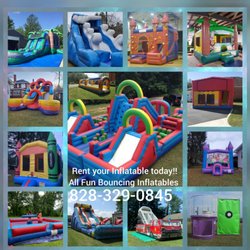 All Fun Bouncing Inflatables - All the inflatables available to rent