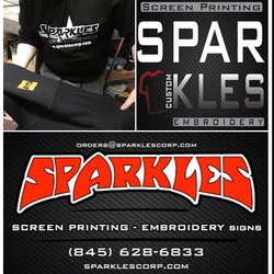 Sparkles Screen Printing - Sparkles screen printing and embroidery www.sparklescorp.com