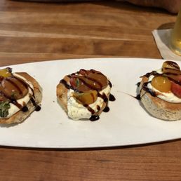 Cherry tomato Bruschetta with Balsamic
