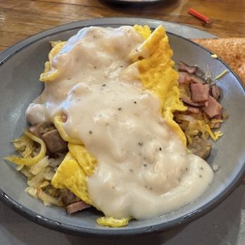 Rise Cafe - Junkyard bowl - rubbery eggs - Breakfast & Brunch Near Me - Huntersville, North Carolina Rise Cafe - Junkyard bowl - rubbery eggs - Breakfast & Brunch Near Me - Huntersville, North Carolina