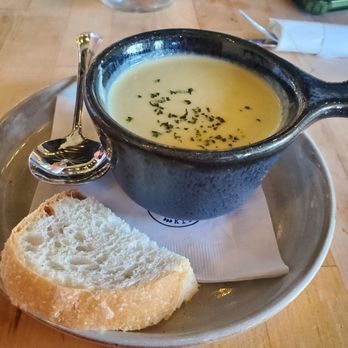 Adair Kitchen - Lemon artichoke soup - New American Near Me - Houston, Texas Adair Kitchen - Lemon artichoke soup - New American Near Me - Houston, Texas