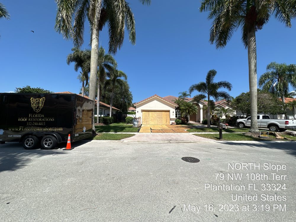 Slide of Florida Roof Restorations