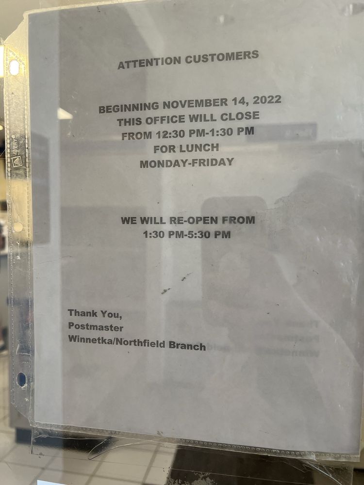 UNITED STATES POST OFFICE Updated June 2024 1787 Orchard Ln