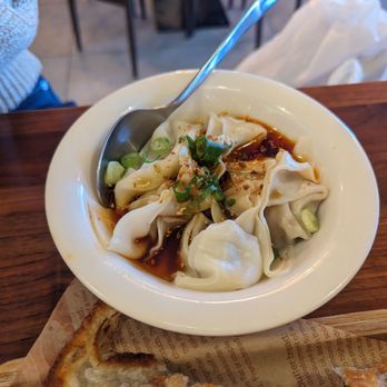 Seven Grams - Wontons in chili oil. - Chinese Near Me - Tustin, California Seven Grams - Wontons in chili oil. - Chinese Near Me - Tustin, California