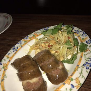 Eem - Green curry sausage with papaya salad - Cocktail Bars Near Me - Portland, Oregon