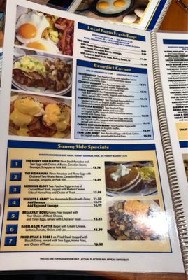 Menu photo 7 The Sunny Side Up Cafe Brick Township, NJ