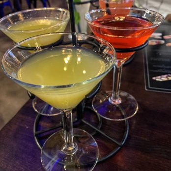 Flights - Cosmopolitan Flight (Cranberry, Grapefruit, Orange) - New American Near Me - Las Vegas, Nevada Flights - Cosmopolitan Flight (Cranberry, Grapefruit, Orange) - New American Near Me - Las Vegas, Nevada