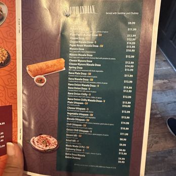 Honest - Menu - Indian Near Me - Suwanee, Georgia