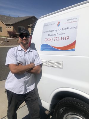 K&N Electrical Heating And Air Logo