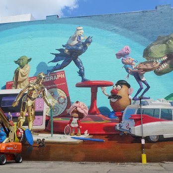 Cincinnati Toy Heritage Mural - Public Art Near Me - Cincinnati, Ohio