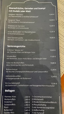 Menu photo 2 Restaurant City Norderney, NI
