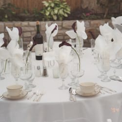 Jack Francis Catering - Wedding table setting.