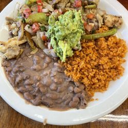 Chicken fajitas