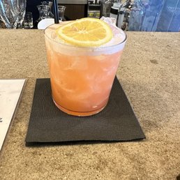 Draft strawberry lemonade