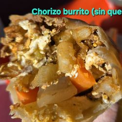 Muchas Gracias Mexican Food - Huevos, chorizo, frijoles, papas, cebollas