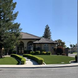 Courts and Greens - Front yard artificial turf