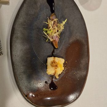 Hanare Sushi - 3rd course: I think this was a blue fin tuna,  and tempura - Japanese Near Me - Costa Mesa, California