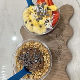 2 customized Acai Bowls
